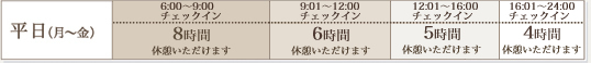 平日